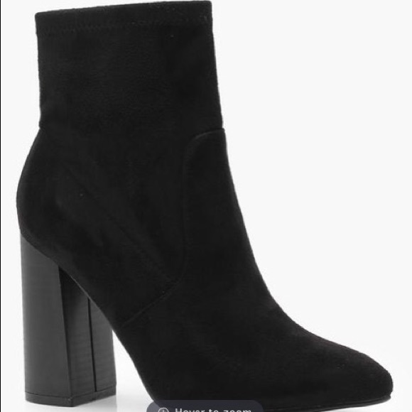 Steve Madden Shoes - Pointed Toe Suede Heel Boots